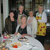 Guests and Tea Ladies